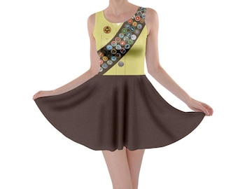 Women's Russell Wilderness Explorer Inspired Skater Dress