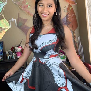 Women's Endgame Inspired Skater Dress