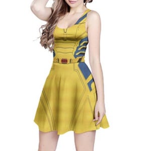 Women&#39;s Logan Inspired Sleeveless Flare Dress