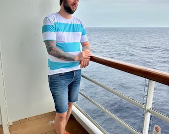 Camiseta de manga corta para hombre inspirada en el Sr. Smee (sin barriga).