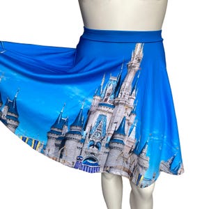 Women&#39;s Cinderella Castle Inspired High Waisted Skirt