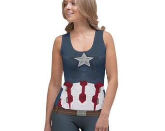 Camiseta sin mangas inspirada en gorra para mujer