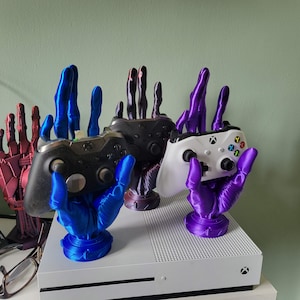 3D Printed 6 Finger Alien Hand Game Controller Holder