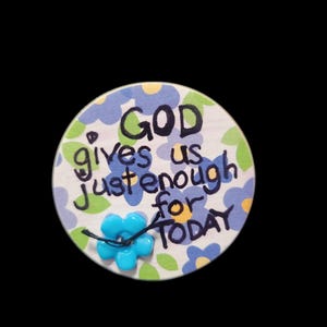 Handmade Christian-Themed Magnets – Inspirational Faith-Based Decor