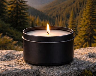 Pine Mountain Soy Wax Candles | Soy Wax Melts and 7 oz Candle Tins