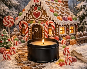 Hansel & Gretel Soy Wax Candle Tin | Free shipping on orders over 35.00 dollars