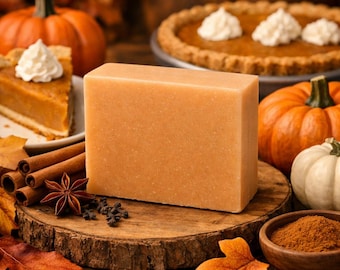 Pumpkin Pie Spice Goat Milk Soap | All Natural and Organic