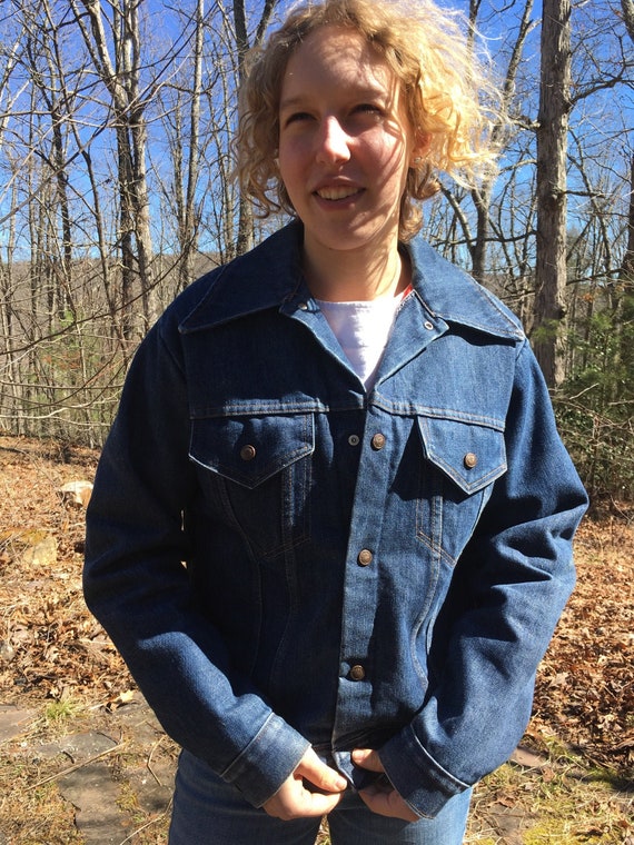 quilt lined denim jacket