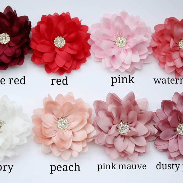 Bulk Fabric Flowers Etsy