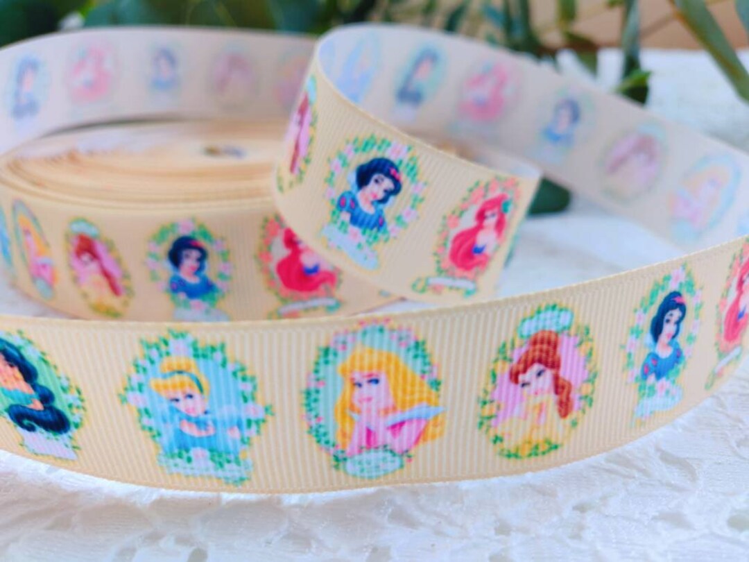 1 Yards Disney Princess Grosgrain Ribbon 1