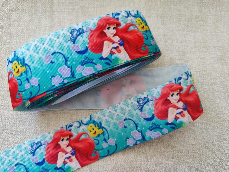 1 Yards Disney Princess Grosgrain Ribbon 1-1/2