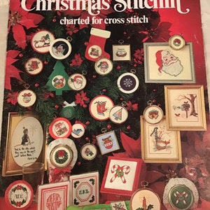 Ulotka Leisure Arts 197 Christmas Stitchin’ autorstwa Anne Van Wagner Young
