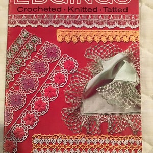 Coats and Clark’s edgings book number 121