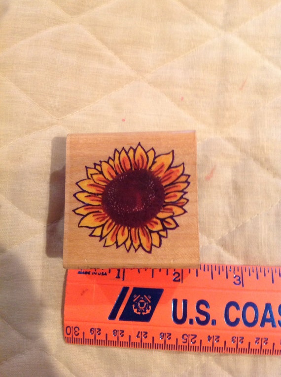 Sunflower 3-D Stamp 88492-00