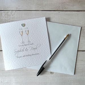 Carte d'anniversaire personnalisée