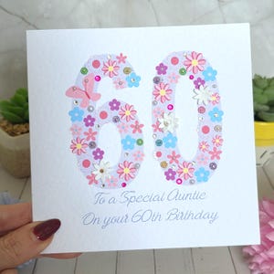 Ladies Personalised Age Birthday Card FREE UK DELIVERY 2nd Class