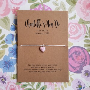 Hen Party Wish Bracelet image 10