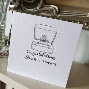 Personalised Engagement Card image 5