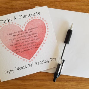 Serait la carte du jour du mariage