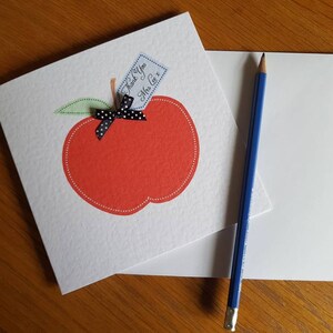 Personalised Teacher Thank You Card