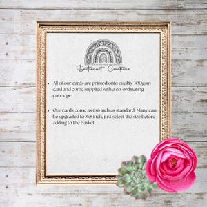 Personalised Football Wish Bracelet Card/ Motivational Gift image 3