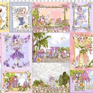 Loralie Designs  very fairy panel   -  --  692-502
