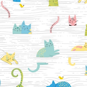 QT Fabrics -whiskers 1649-28021 z