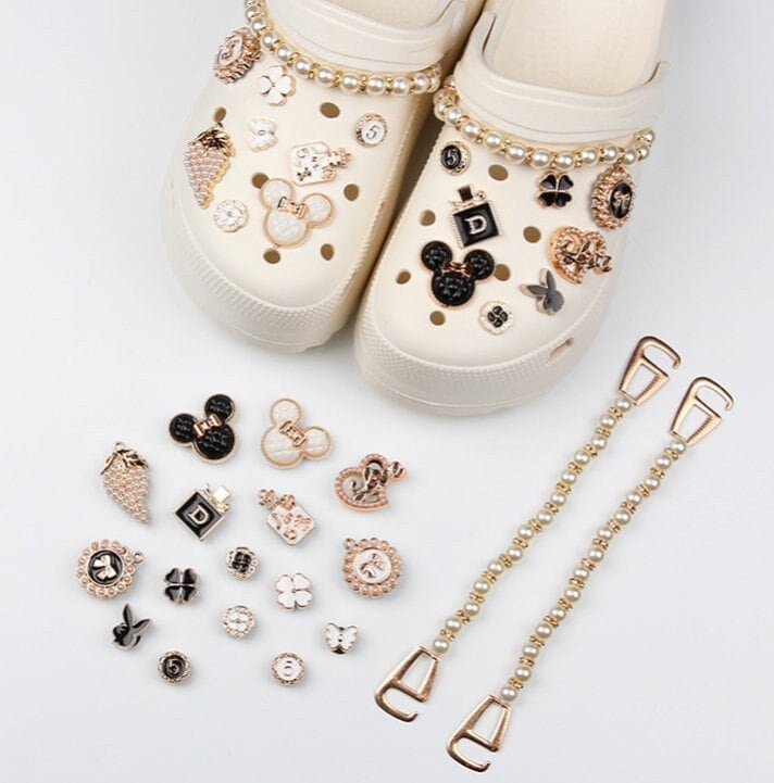 Chanel Double Shoe Charms