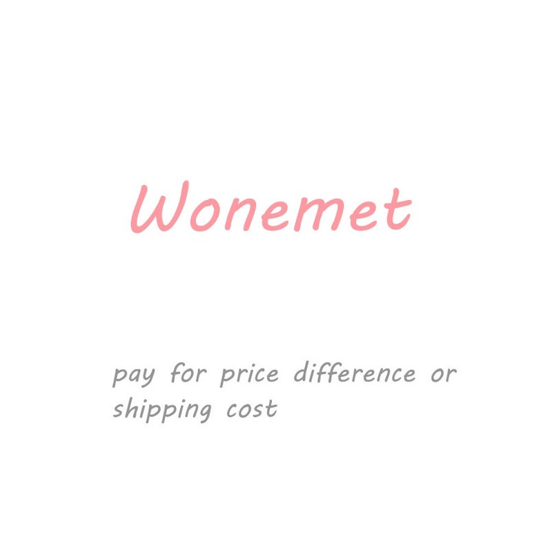 Special payment pay for price difference or shipping cost zdjęcie 1