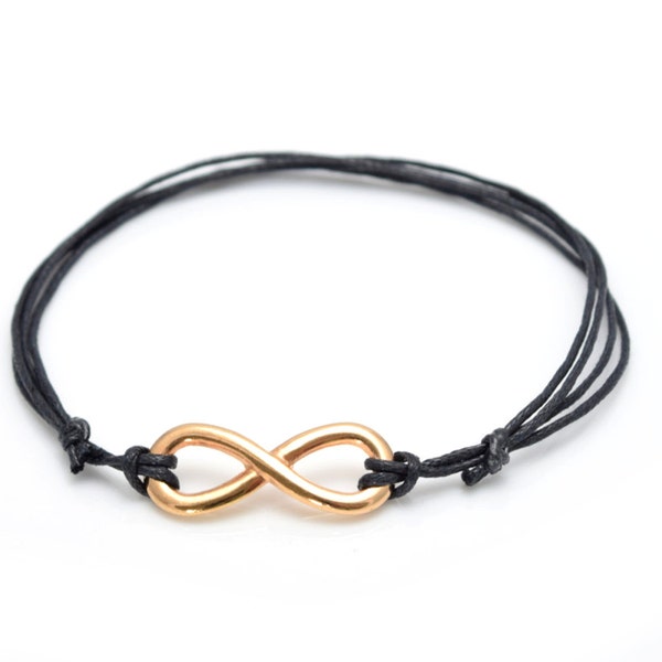 Rosegoldenes Infinity Armband