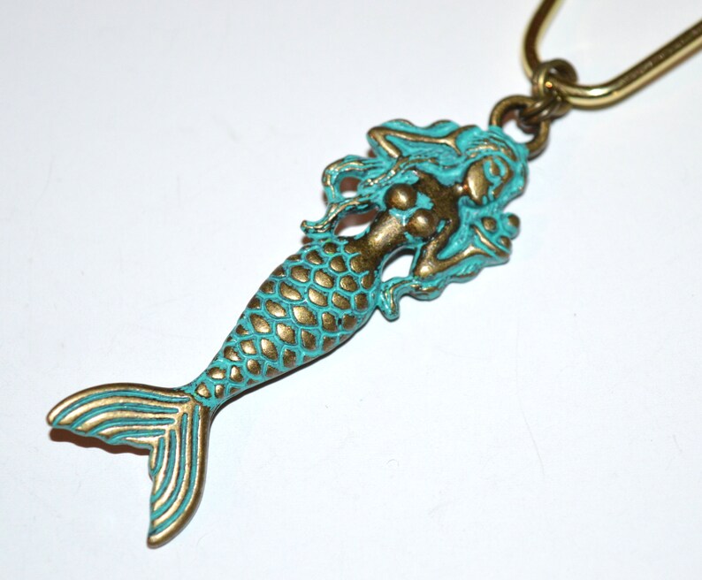 Mermaid Shower Curtain Hooks Antique Bronze With Optional Etsy