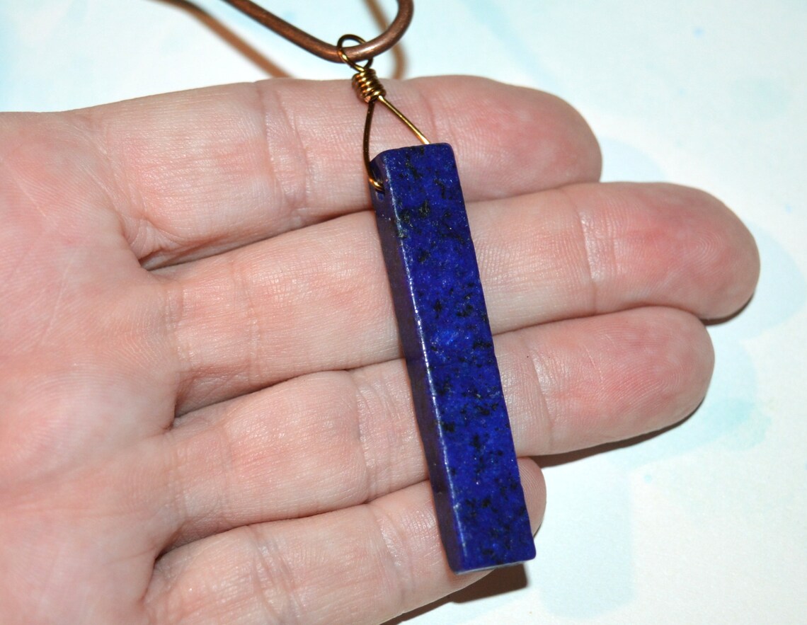 Lapis Lazuli Shower Curtain Hooks Set of 12 Navy Cobalt Etsy