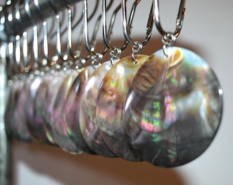 Pearl Shower Curtain Hooks, Set of 12, Natural Coin and Freshwater ...