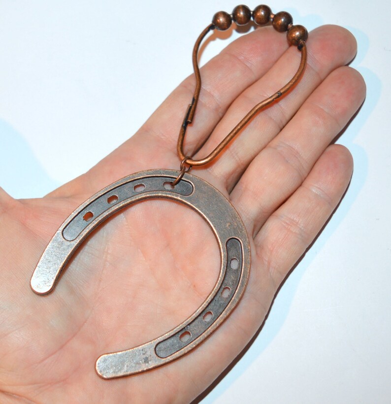 Horseshoe Shower Curtain Hooks Set of 12 Antique Copper / Etsy