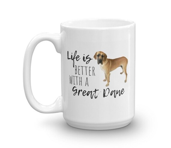 great dane coffee mug