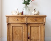Beautiful Original West Country Pine Cupboard, Sideboard or Dresser