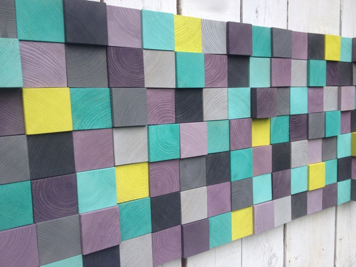 Modern Wood Sculpture Wall Art Wood Wall Art Etsy