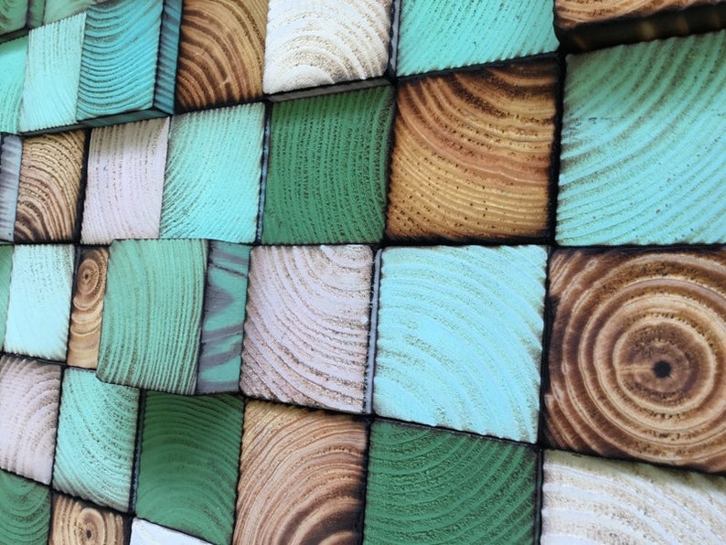 Wooden Art Wall Sculpture Reclaimed wood Rustic Sculpture Etsy