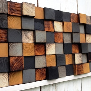 Rustic Wall Art - Wall Sculpture - Wood Wall Art