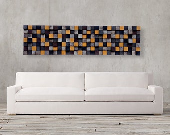 Wood Wall Art - Reclaimed Wood Sculpture - Reclaimed Wall Art