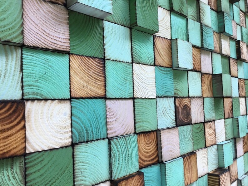 Wooden Art Wall Sculpture Reclaimed wood Rustic Sculpture Etsy