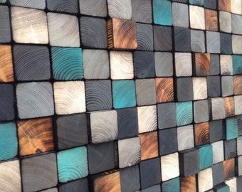 Wall Art - Reclaimed Wood Sculpture