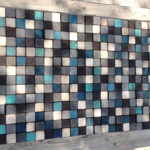 Wall Art Reclaimed Wood Sculpture Etsy