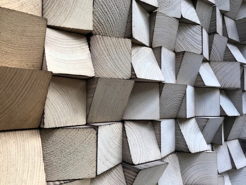 Wood Wall Art reclaimed Wood Art Acoustic Panel Wall Etsy