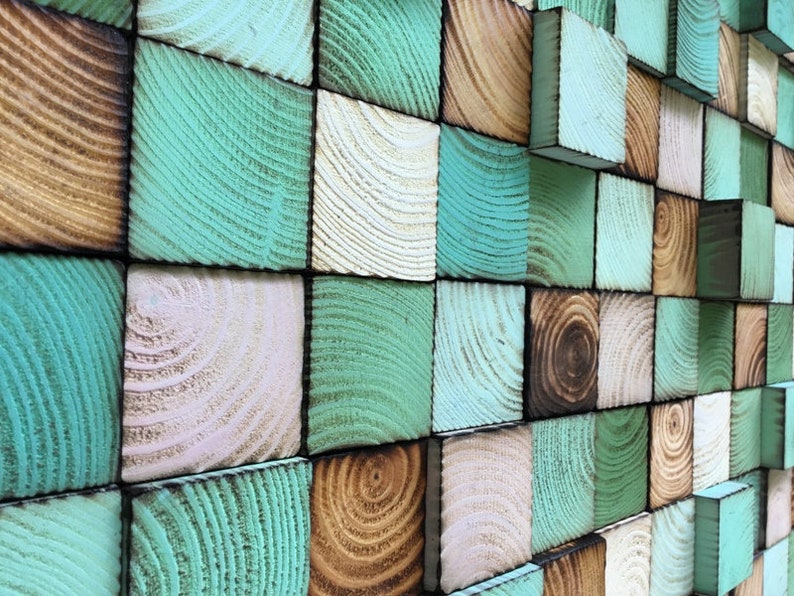 Wooden Art Wall Sculpture Reclaimed wood Rustic Sculpture Etsy