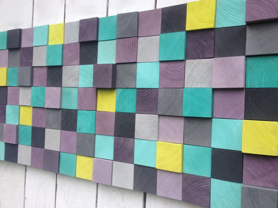 Modern Wood Sculpture Wall Art Wood Wall Art Etsy