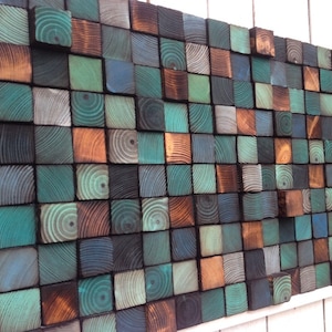 Wood Wall Art - Wood Art - Reclaimed Wood Art