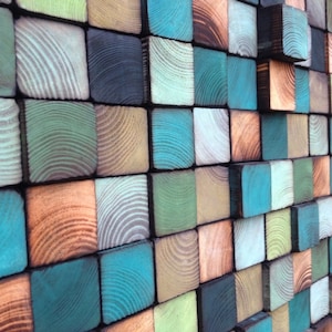Wood Wall Art - Wood Art - Reclaimed Wood Art