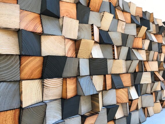Holz Wand Kunst Wandkunst Holz Skulptur Moderne Wandkunst Etsy