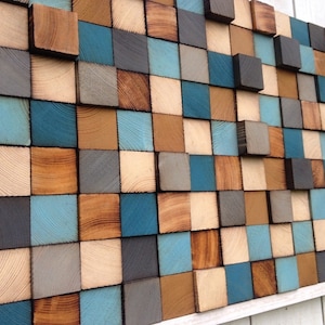 Wood Wall Art - Wood Art - Reclaimed Wood Art